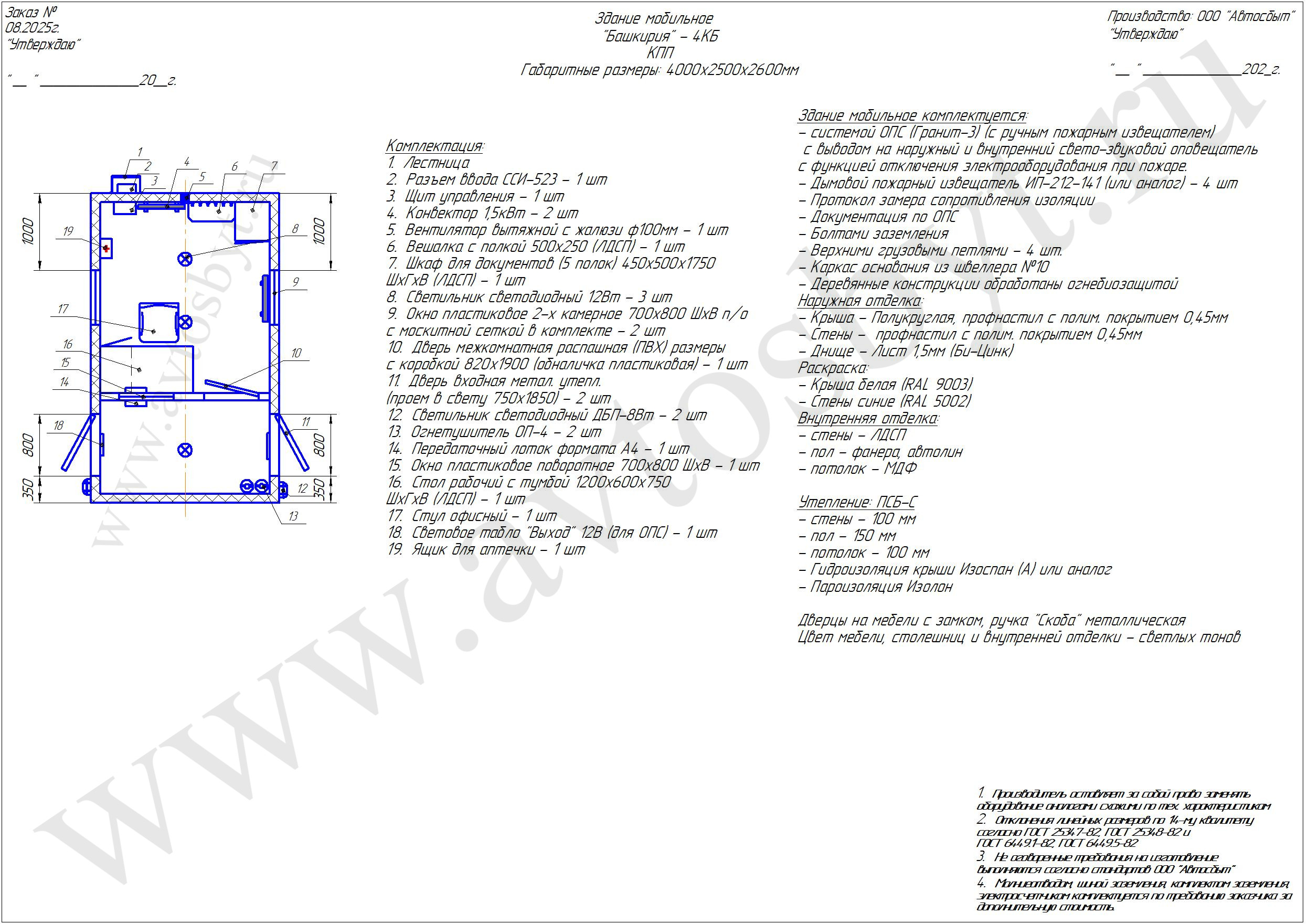 Вагон-дом КПП